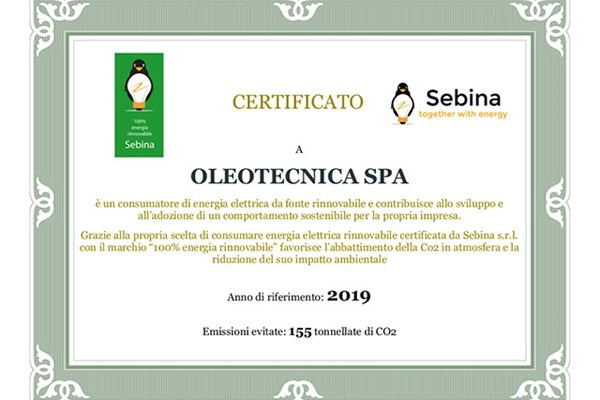 Energia 100% rinnovabile